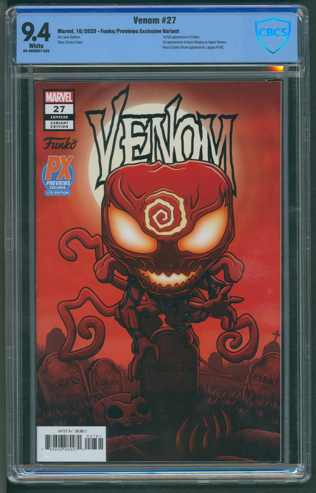 Venom #27 CBCS 9.4