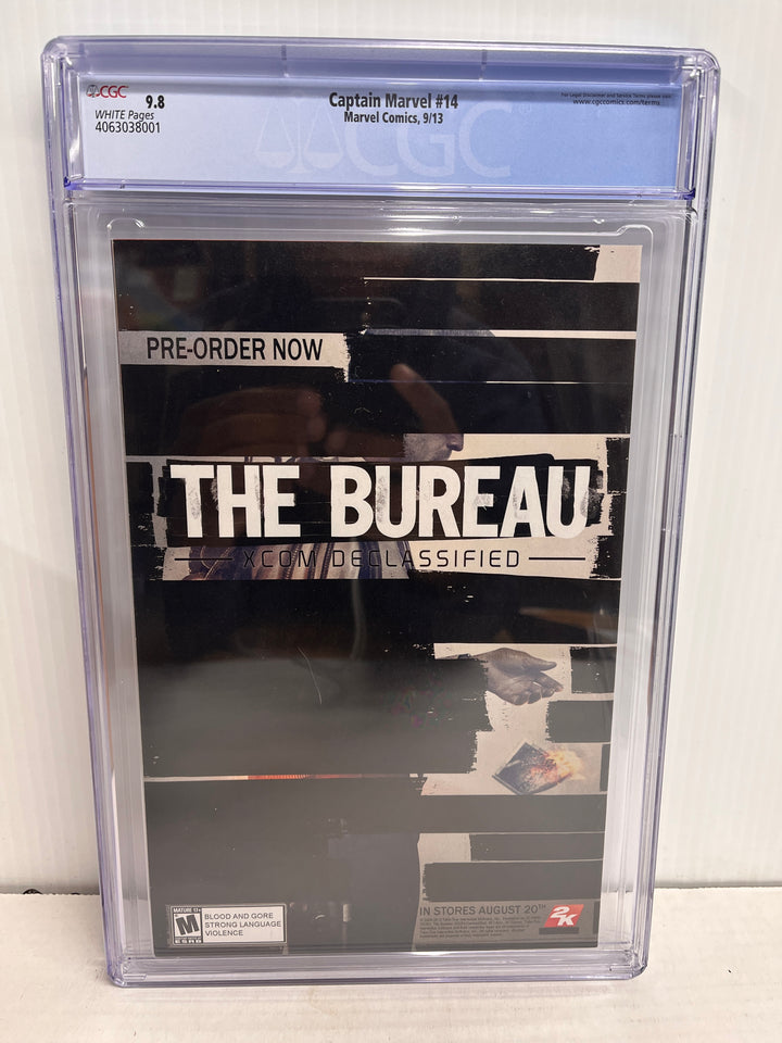 Captain Marvel #14 CGC 9.8