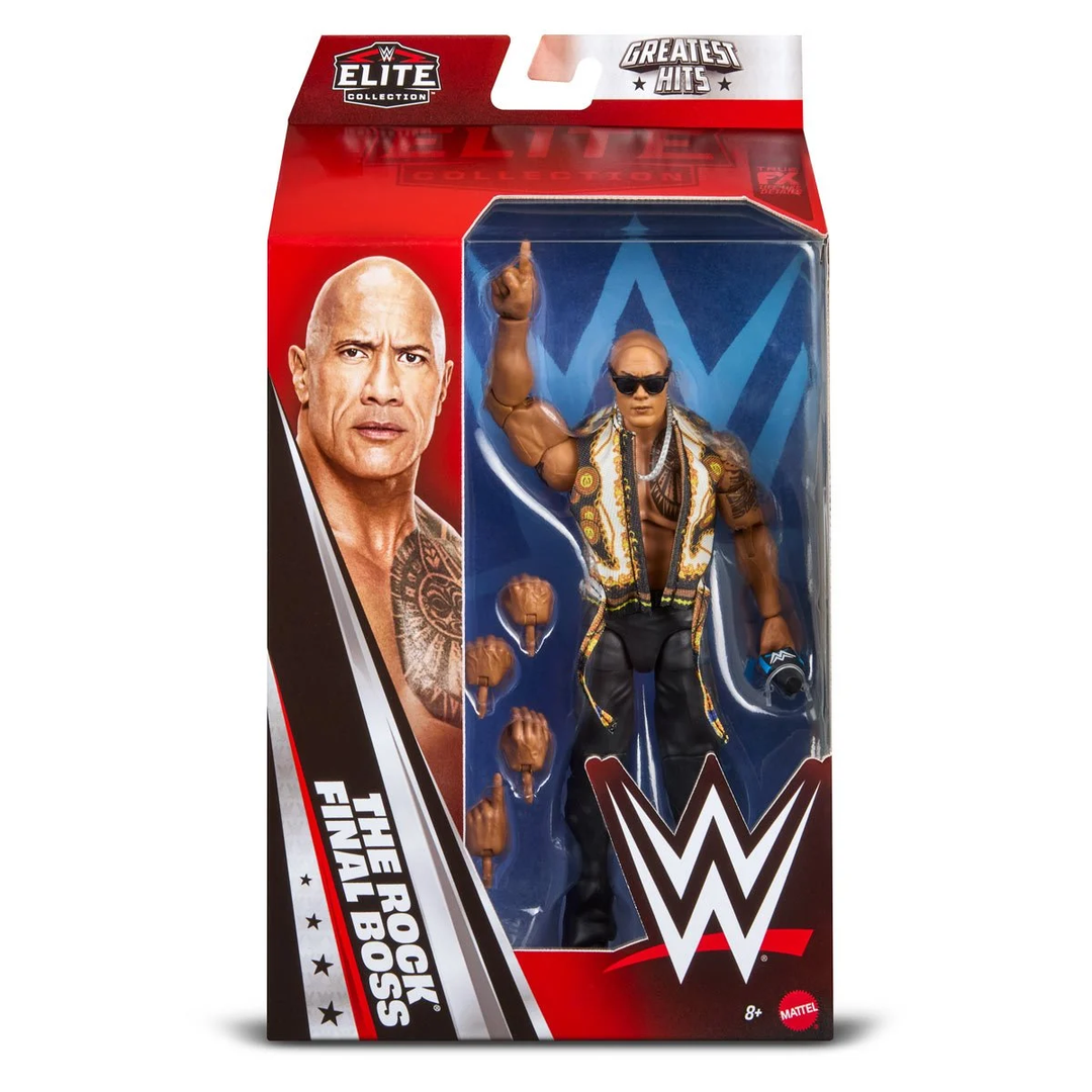 WWE Elite: Collection Greatest Hits 2026 - The Rock Action Figure