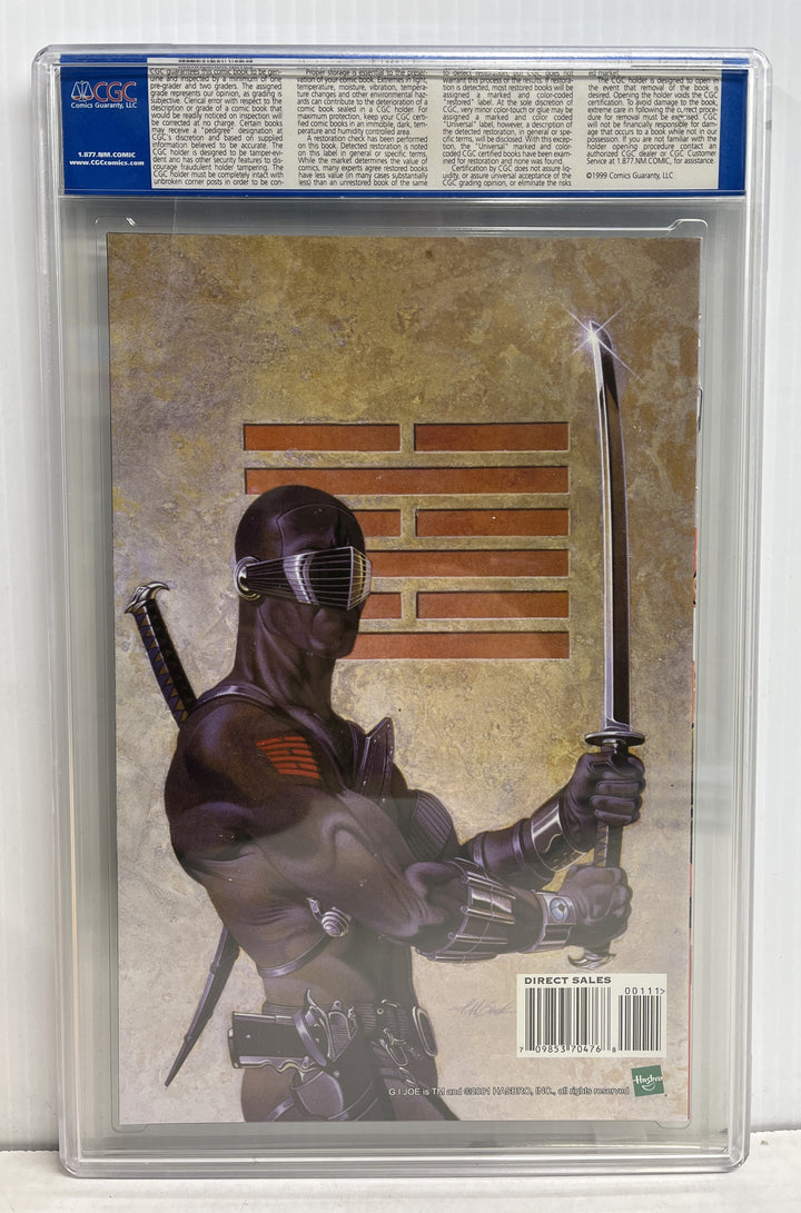 G.I. Joe #1 CGC 9.9