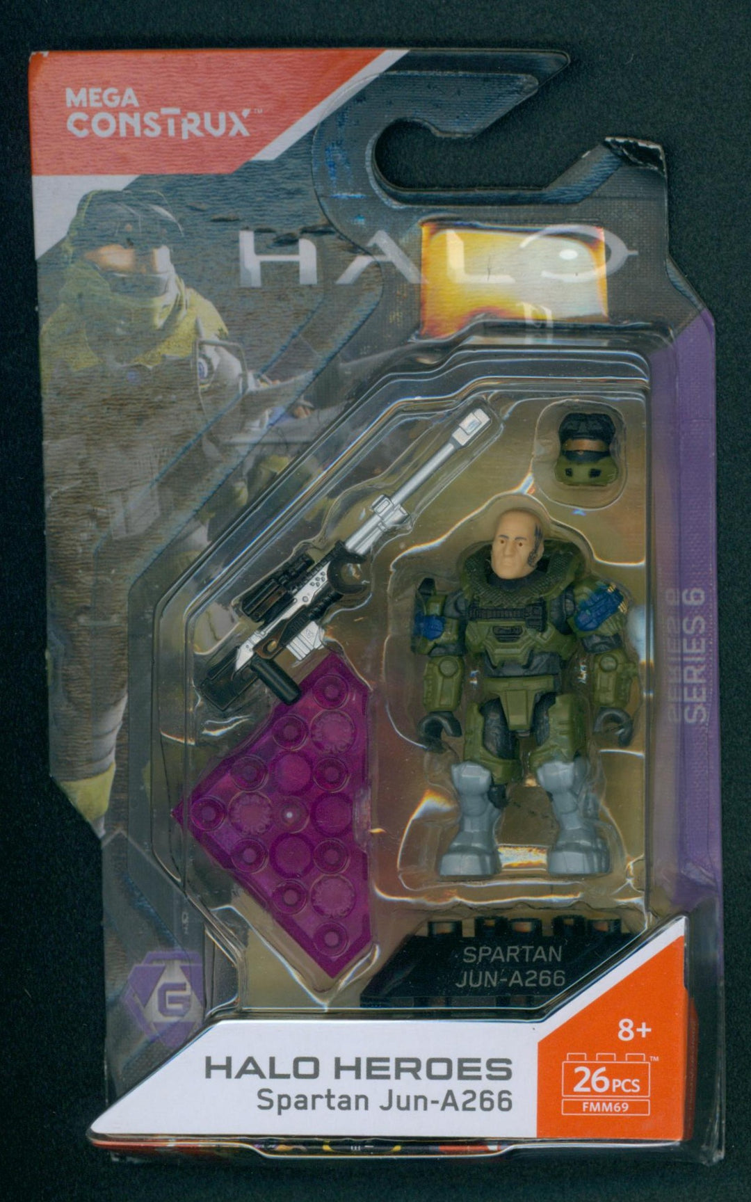 Halo Heroes Spartan Jun-A266 Series 6 Action Figure