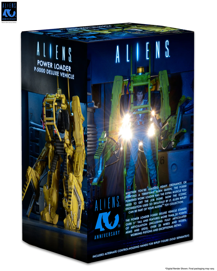 Aliens - 40th Anniversary Power Loader (P-5000) Deluxe Vehicle