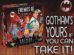 Batman: The Animated Series - Enemies of Gotham City - Board Game