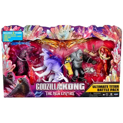 Godzilla vs. Kong Movie 6-Inch Action Figure 5-Pack