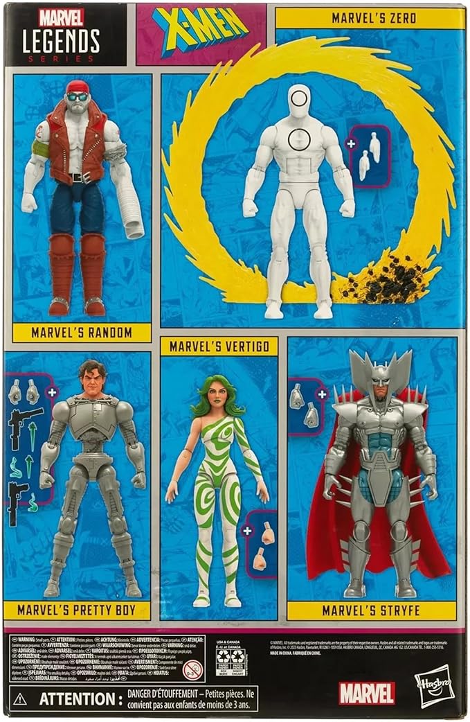 X-Men Marvel Legends Villains 6" Action Figure Set