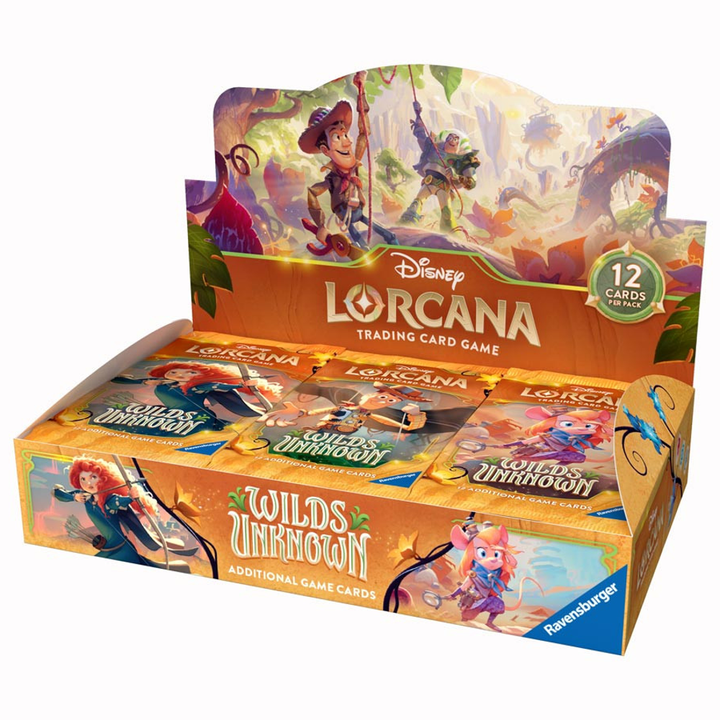 Disney Lorcana TCG: Wilds Unknown - Booster Box (24 Ct)