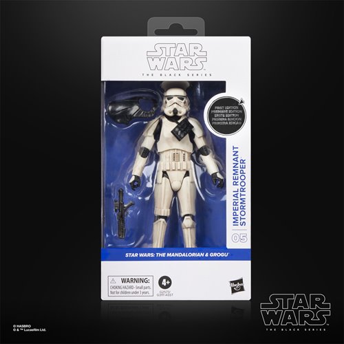 Star Wars The Black Series The Mandalorian & Grogu Imperial Remnant Stormtrooper 6-Inch Action Figure