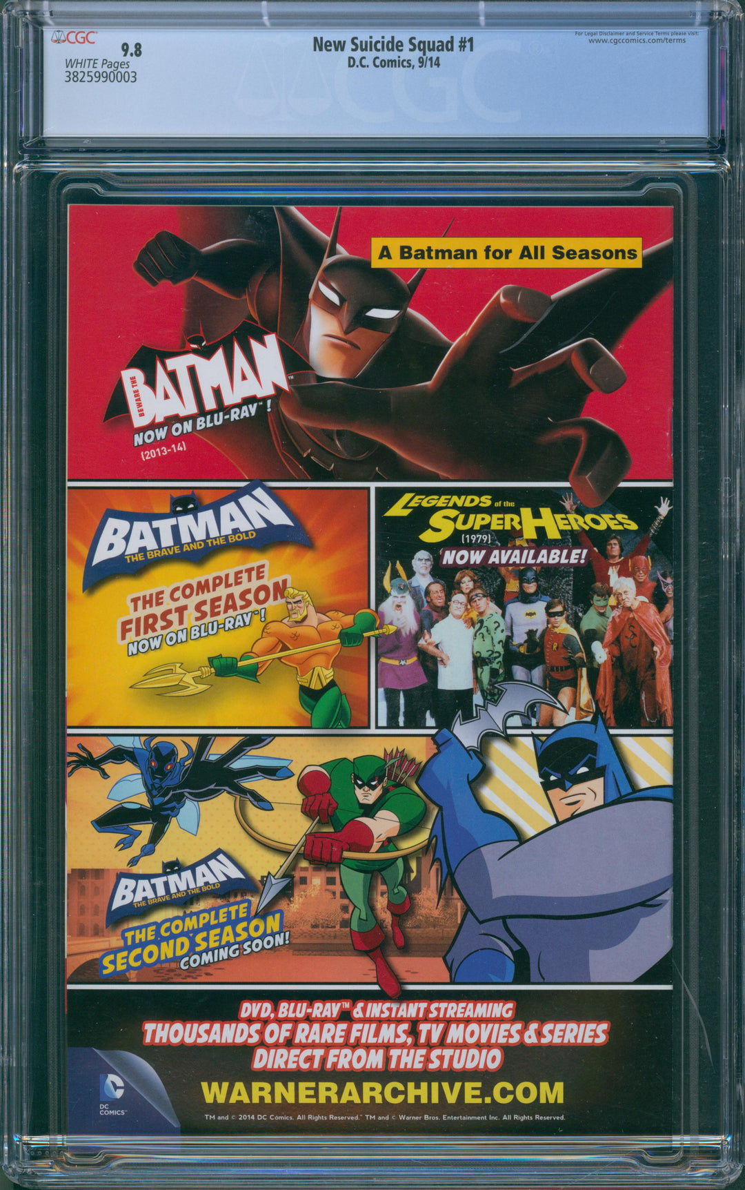 New Suicide Squad #1 CGC 9.8