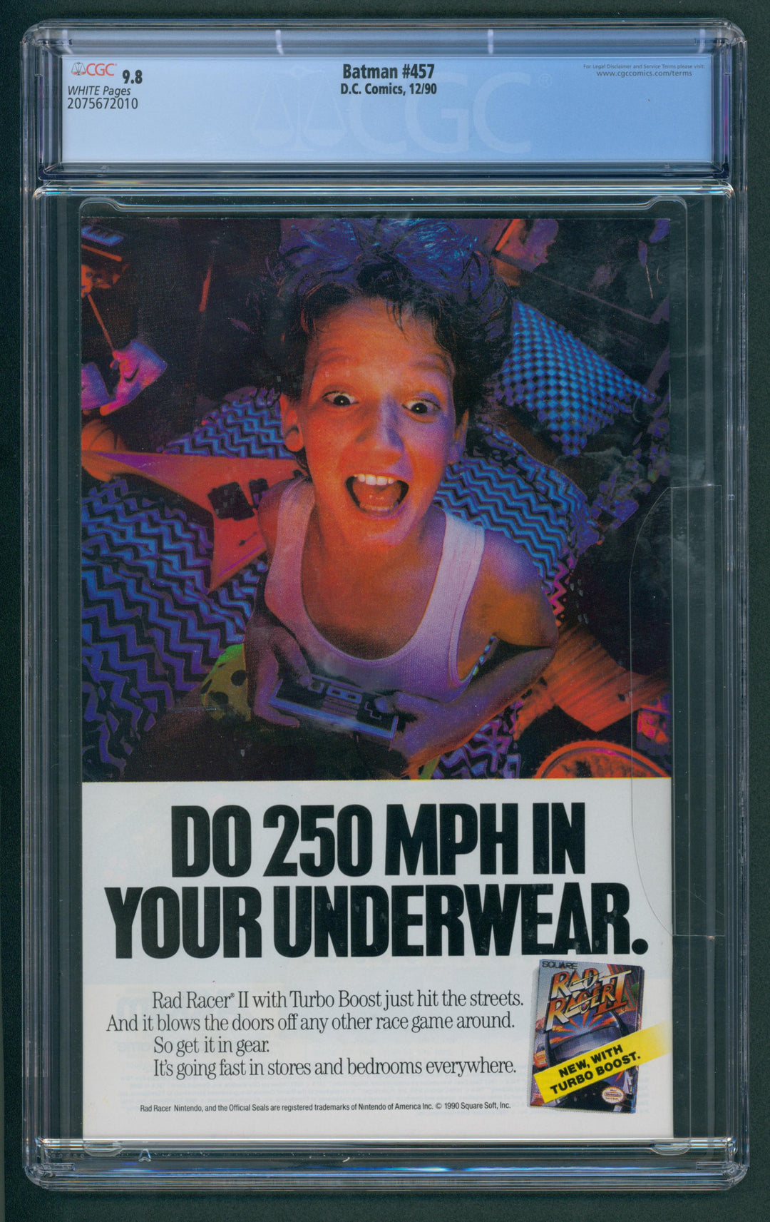 Batman #457 CGC 9.8