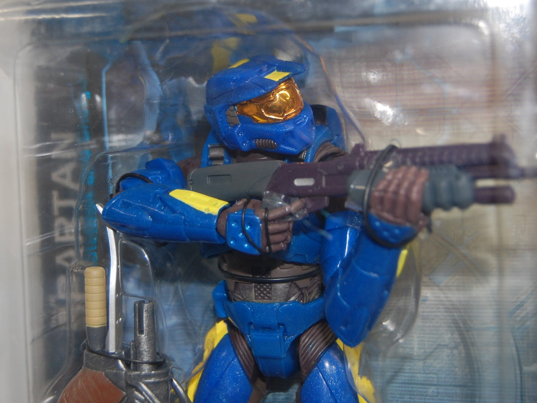 Halo 2 (Series 3) - Blue Spartan 8" Figure 2005 JoyRide