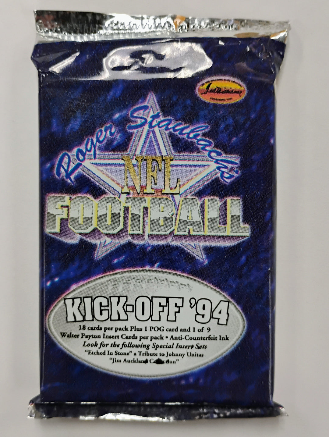 1994 Roger Staubach's NFL Football Sealed Pack