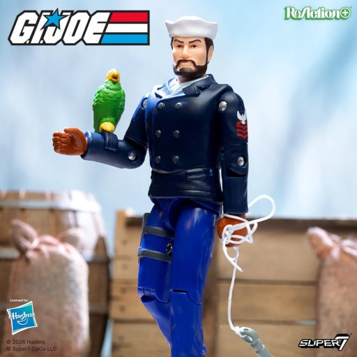 G.I. Joe ReAction+ Wave 10  - Shipwreck (Peacoat) (Cartoon)