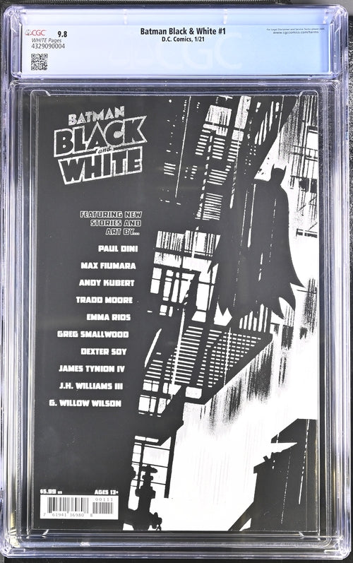 Batman Black & White #1 CGC 9.8