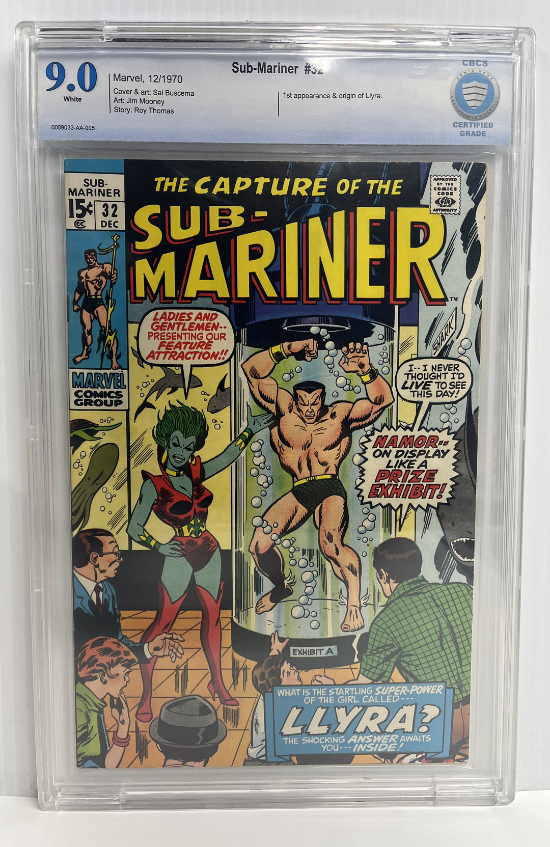 Sub-Mariner #32 CBCS 9.0