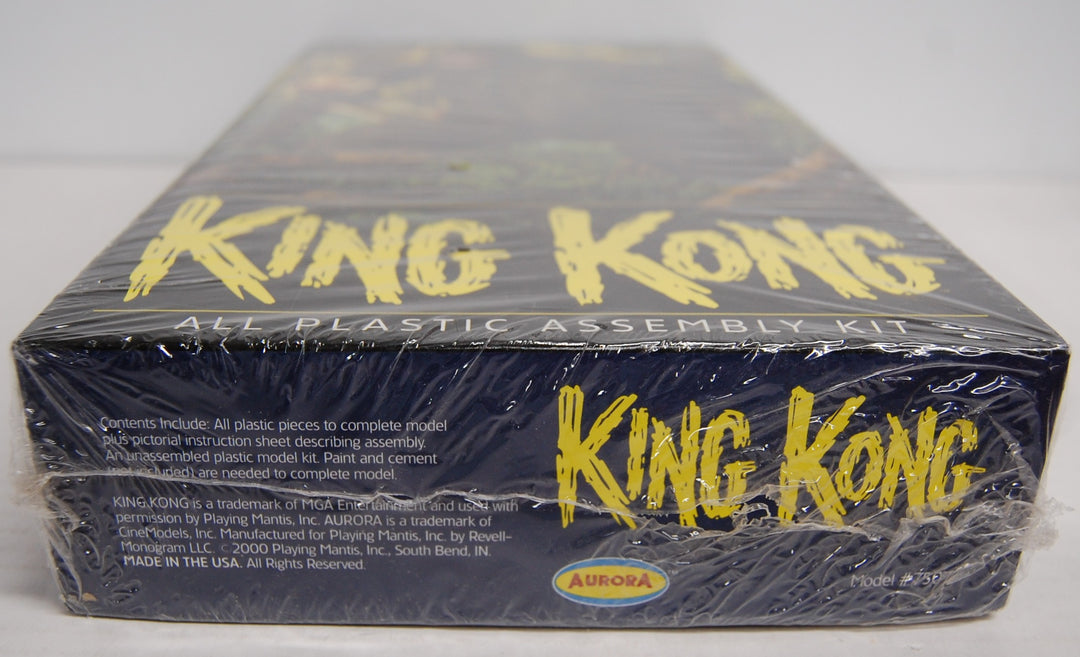 King Kong All Plastic Assembly Kit Model #7507 Aurora 2000
