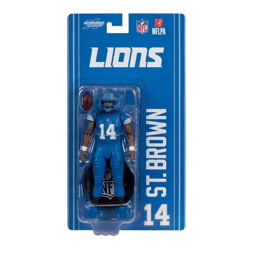 NFL McFarlane SportsPicks Wave 1 Detroit Lions Amon-Ra St. Brown 6-Inch Action Figure