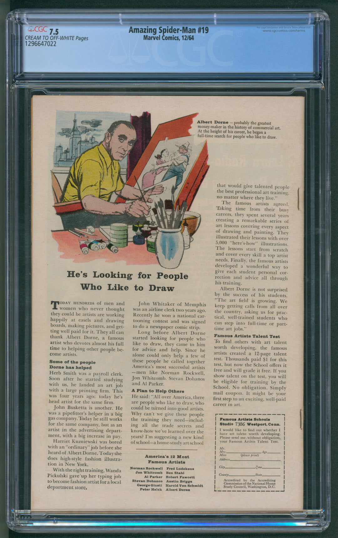 Amazing Spider-Man #19 CGC 7.5