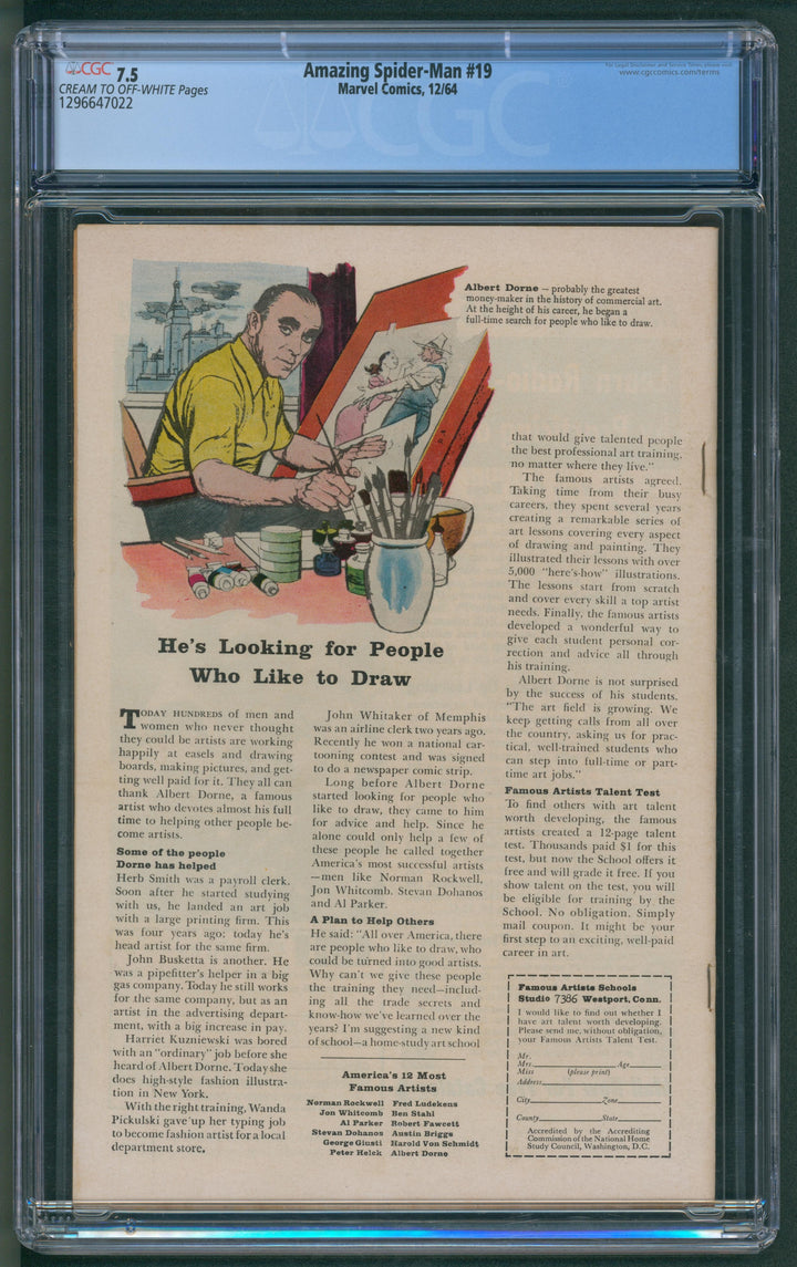 Amazing Spider-Man #19 CGC 7.5