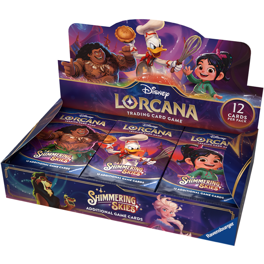 Disney Lorcana TCG: Shimmering Skies - Booster Box (24 Ct)
