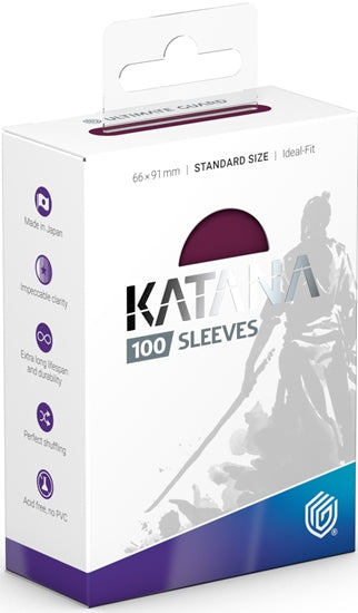 Ultimate Guard Katana Standard Card Sleeves - Radiant Plum (100 Ct)