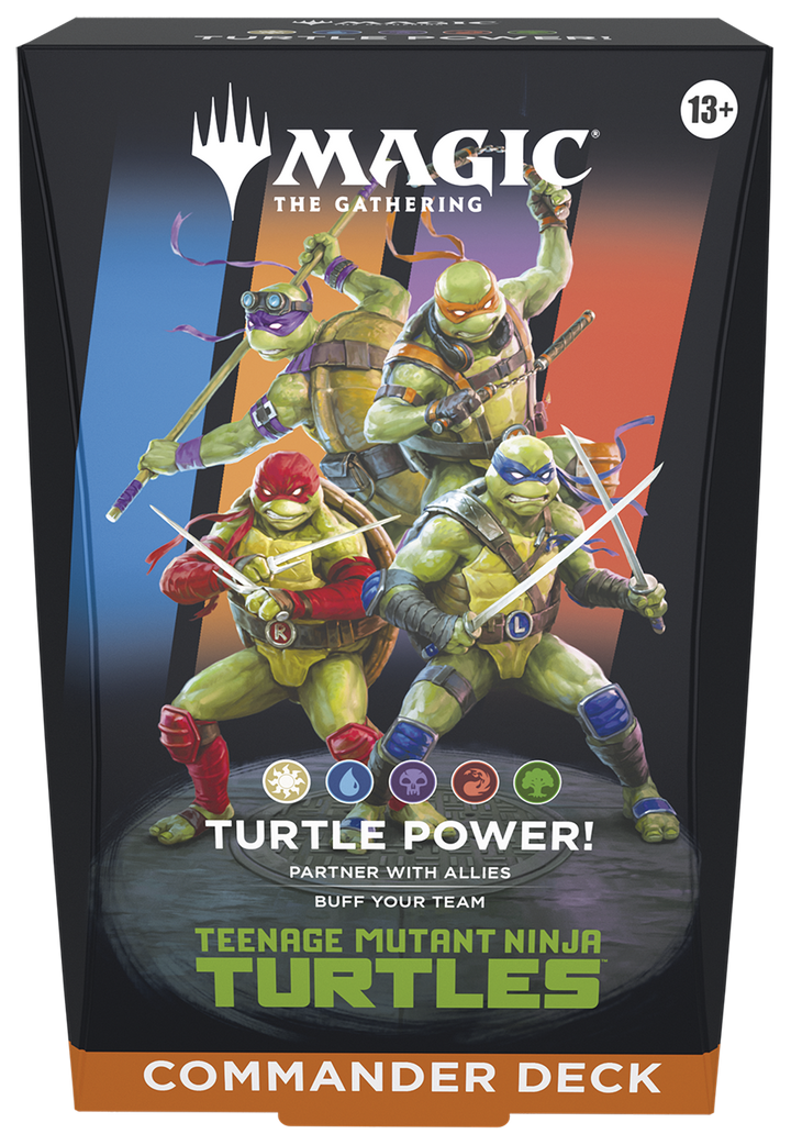Magic: The Gathering - Teenage Mutant Ninja Turtles Commander Deck  - Turtle Power!