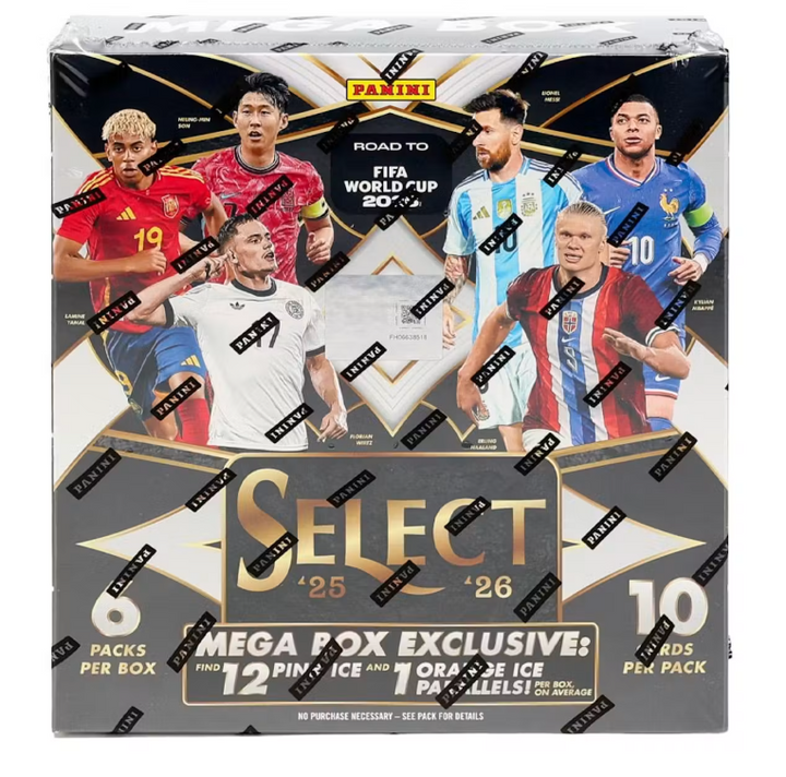 2025-26 Panini Select Soccer FIFA World Cup Mega Box