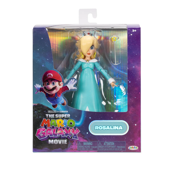 Super Mario Galaxy Movie Wave 1 Rosalina 5in Figure