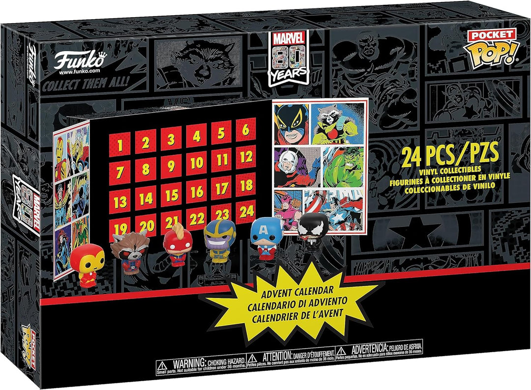 Marvel 80th Anniversary Pocket Pop! Advent Calendar