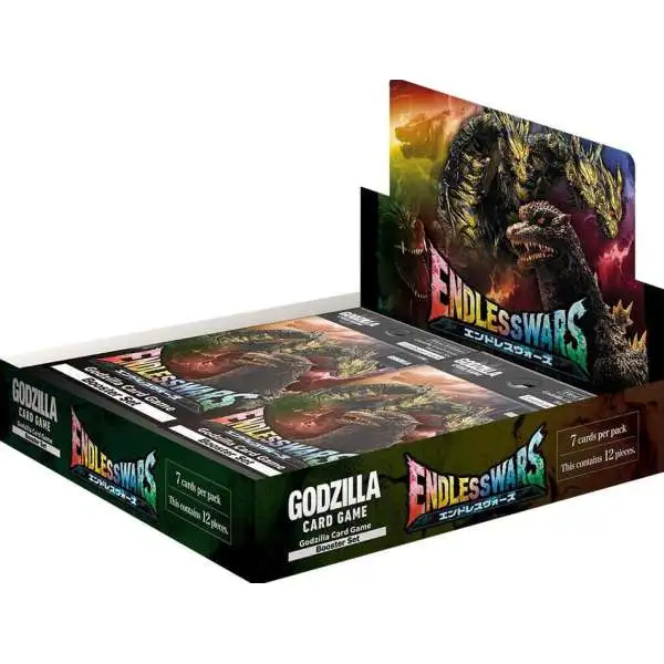 Godzilla Card Game: (EBP04) Booster Set 4 - Endless Wars Booster Box (12 Ct)