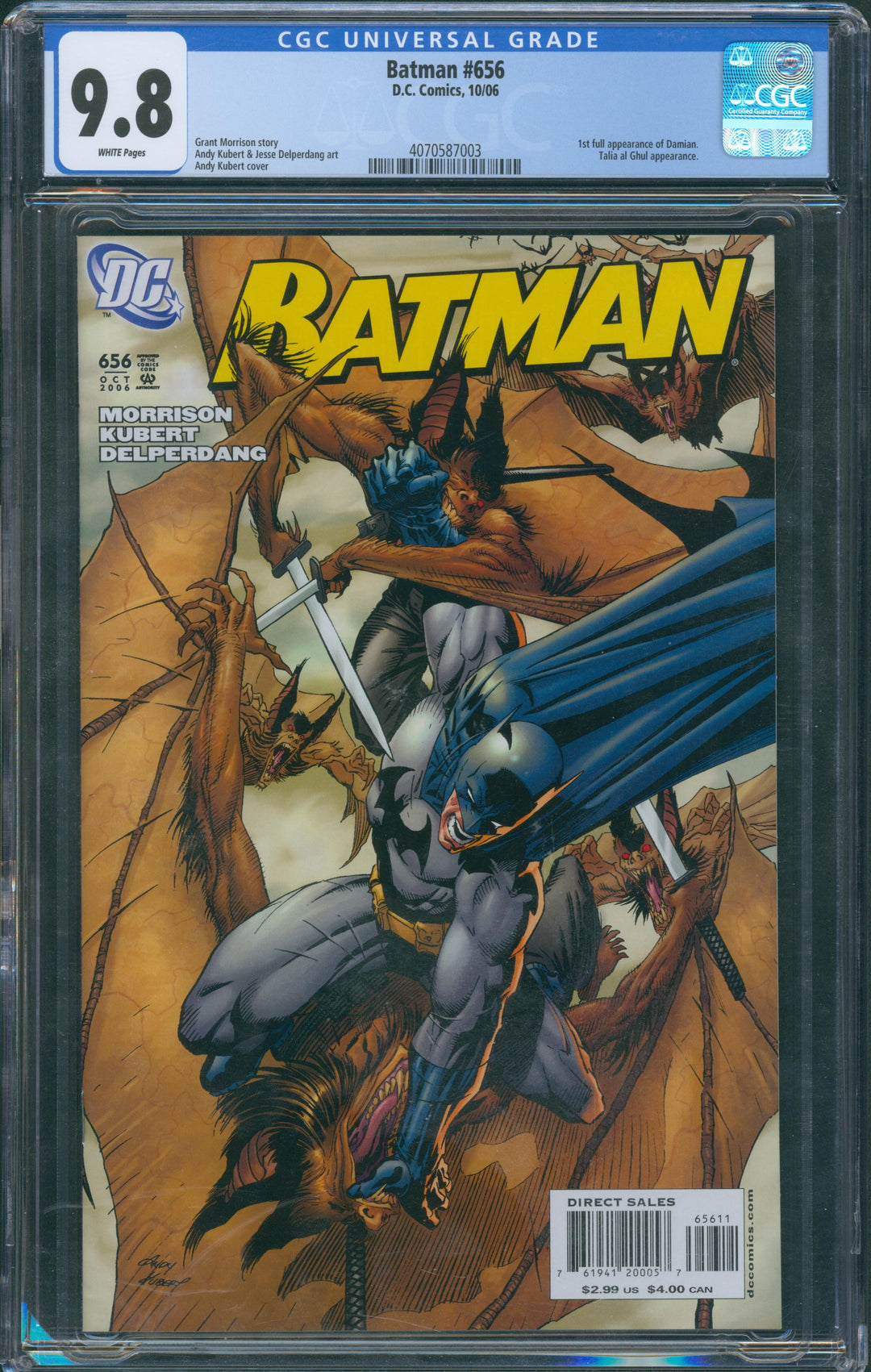 Batman #656 CGC 9.8