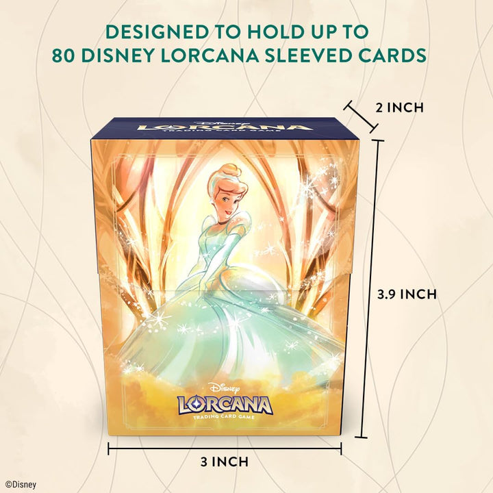 Disney Lorcana TCG: Archazia’s Island - Deck Box: Cinderella - Ballroom Sensation