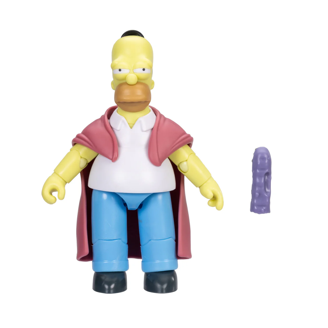 The Simpsons Wave 6  Sick Homer with his Hoagie 5in Figure