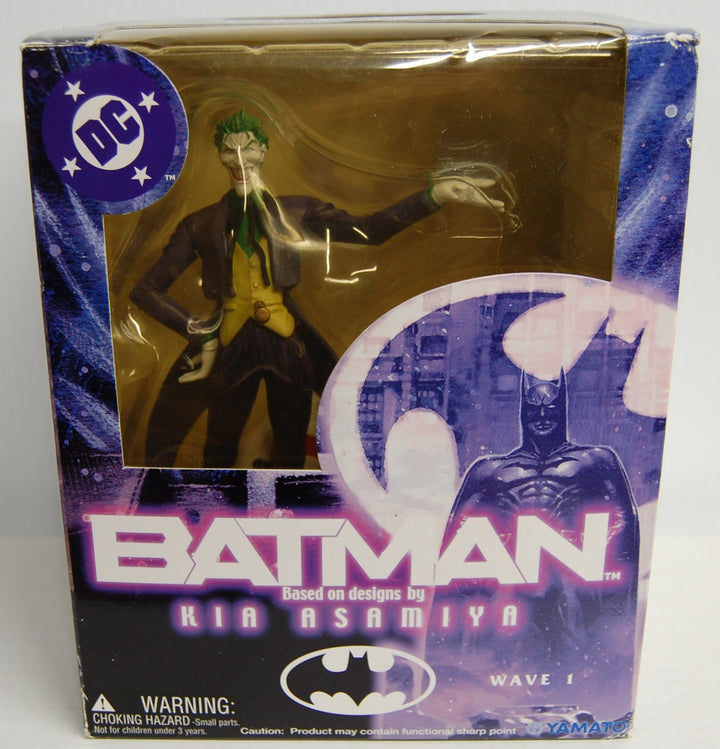 Yamato DC Batman by Kia Asamiya Wave 1 Joker 6.5" Collectible Figure *Open Box Wear