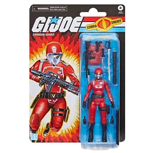 G.I. Joe Classified Series Retro Cardback Crimson Guard 6-Inch Action Figure