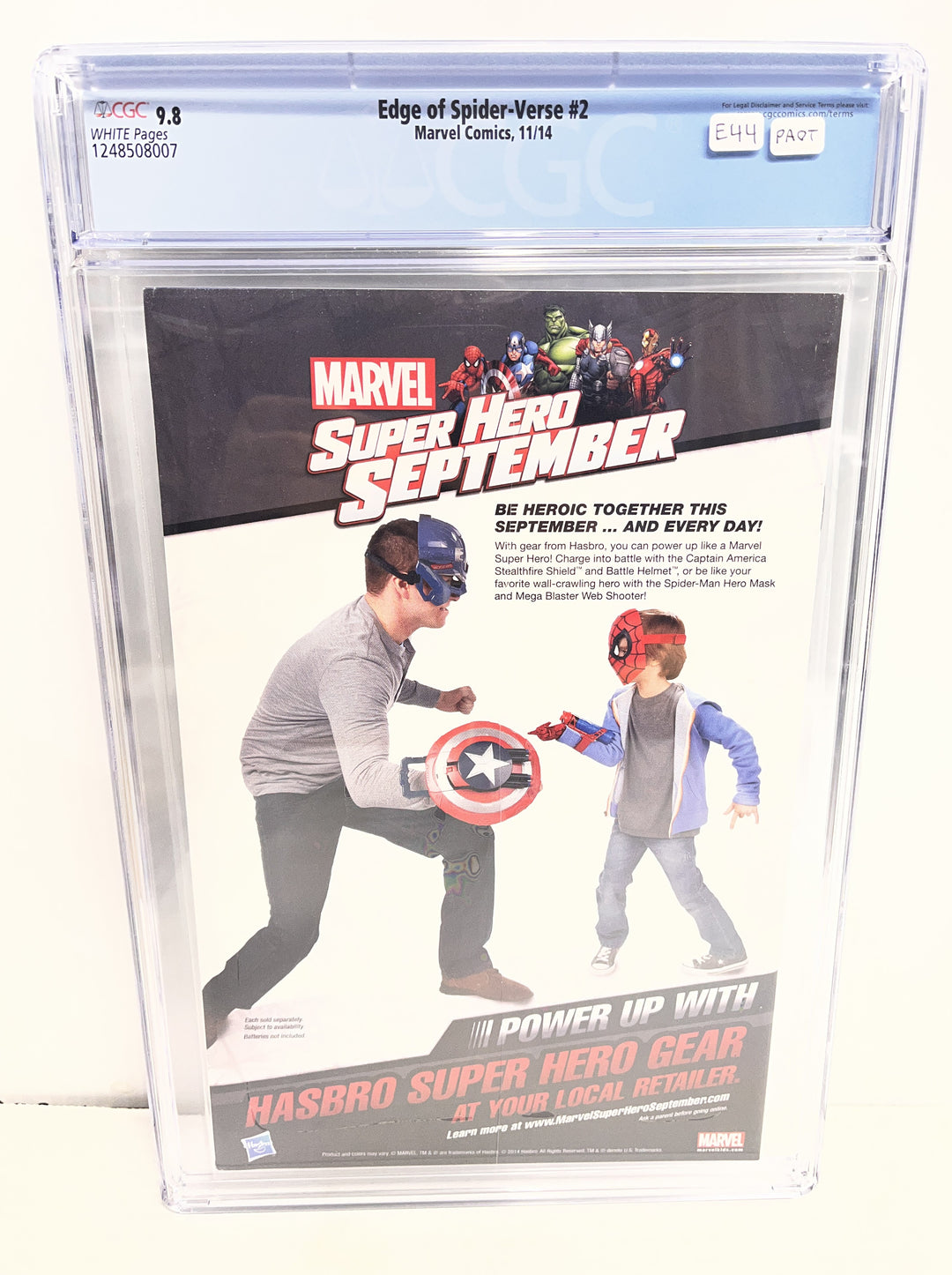 Edge of Spider-Verse #2 CGC 9.8