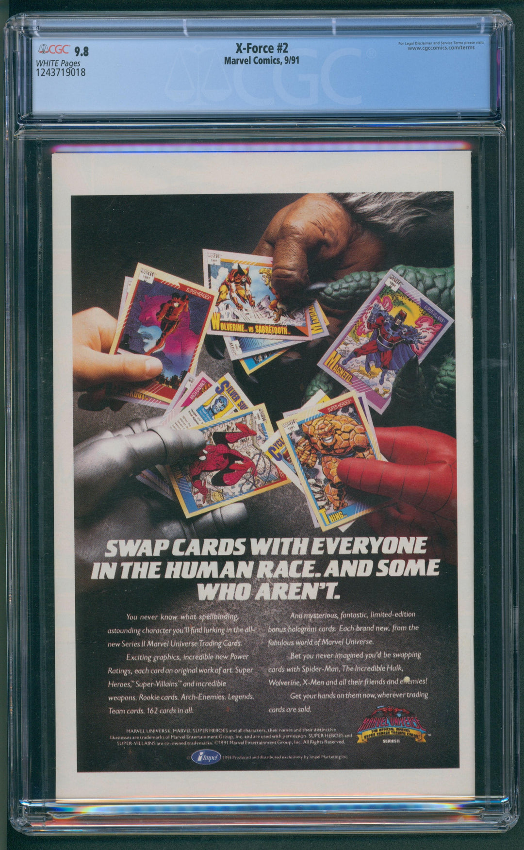 X-Force #2 CGC 9.8