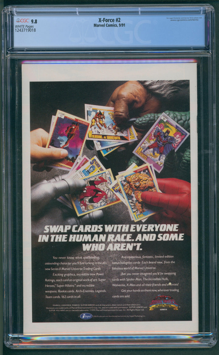 X-Force #2 CGC 9.8