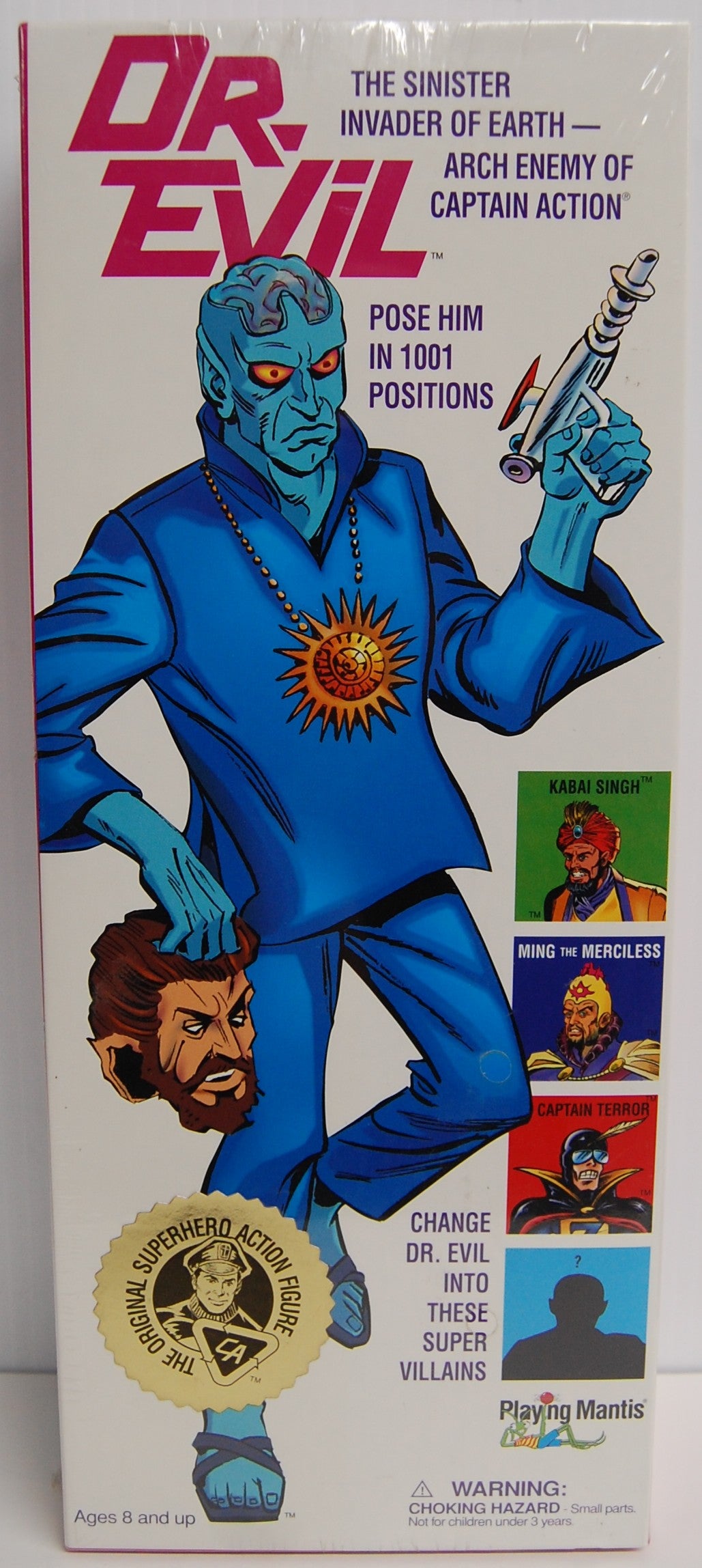 Captain Action - Dr. Evil 12" Villain Figure 1999