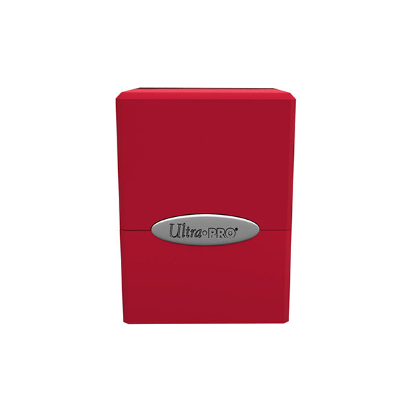 Ultra Pro Deck Box: Satin Cube 100+ - Solid Red, Apple