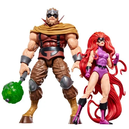Inhumans Marvel Legends Medusa & Marvel's Gorgon 6-Inch Action Figures 2-Pack