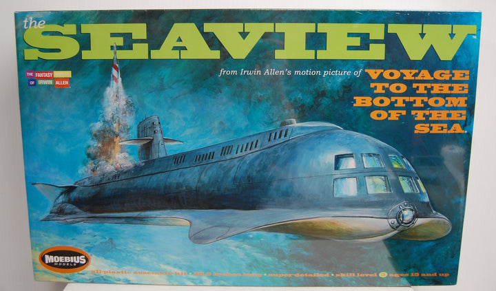 Moebius 708 Voyage To The Bottom Of The Sea - Seaview Model Kit 38.5 inch