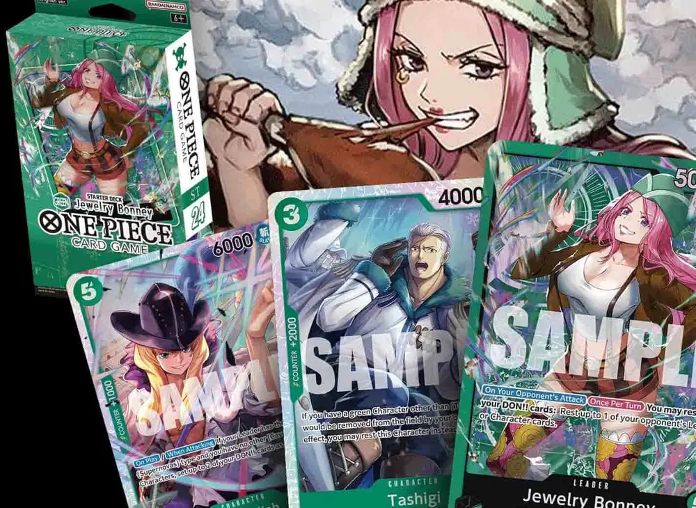 One Piece TCG: [ST-24] Green - Jewelry Bonney Starter Deck