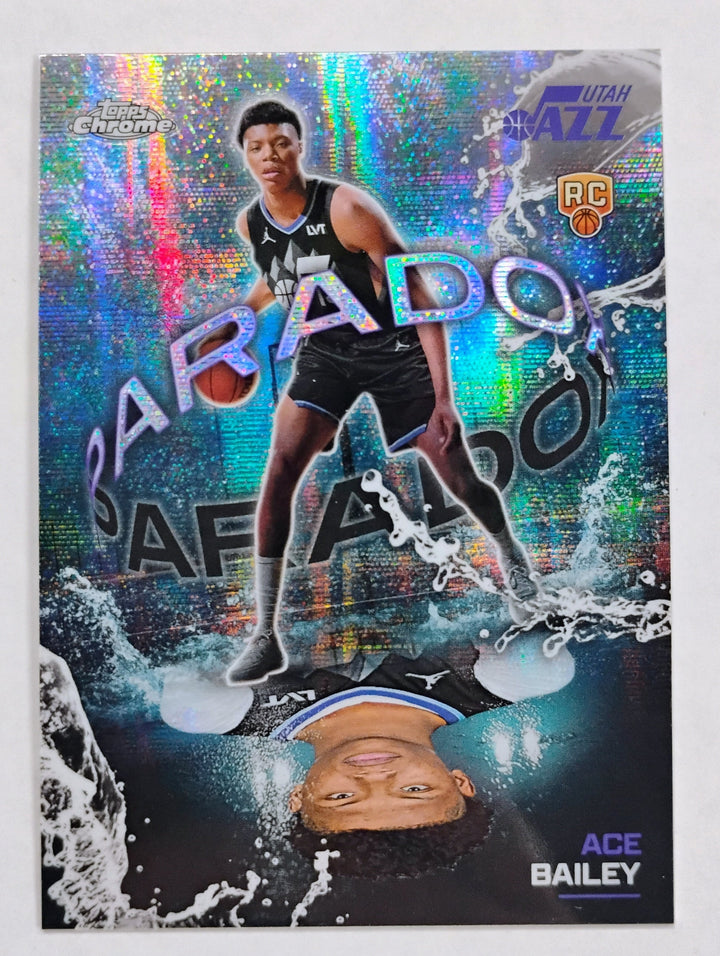 2025-26 Topps Chrome Basketball Ace Bailey RC #PX-25 Paradox SSP