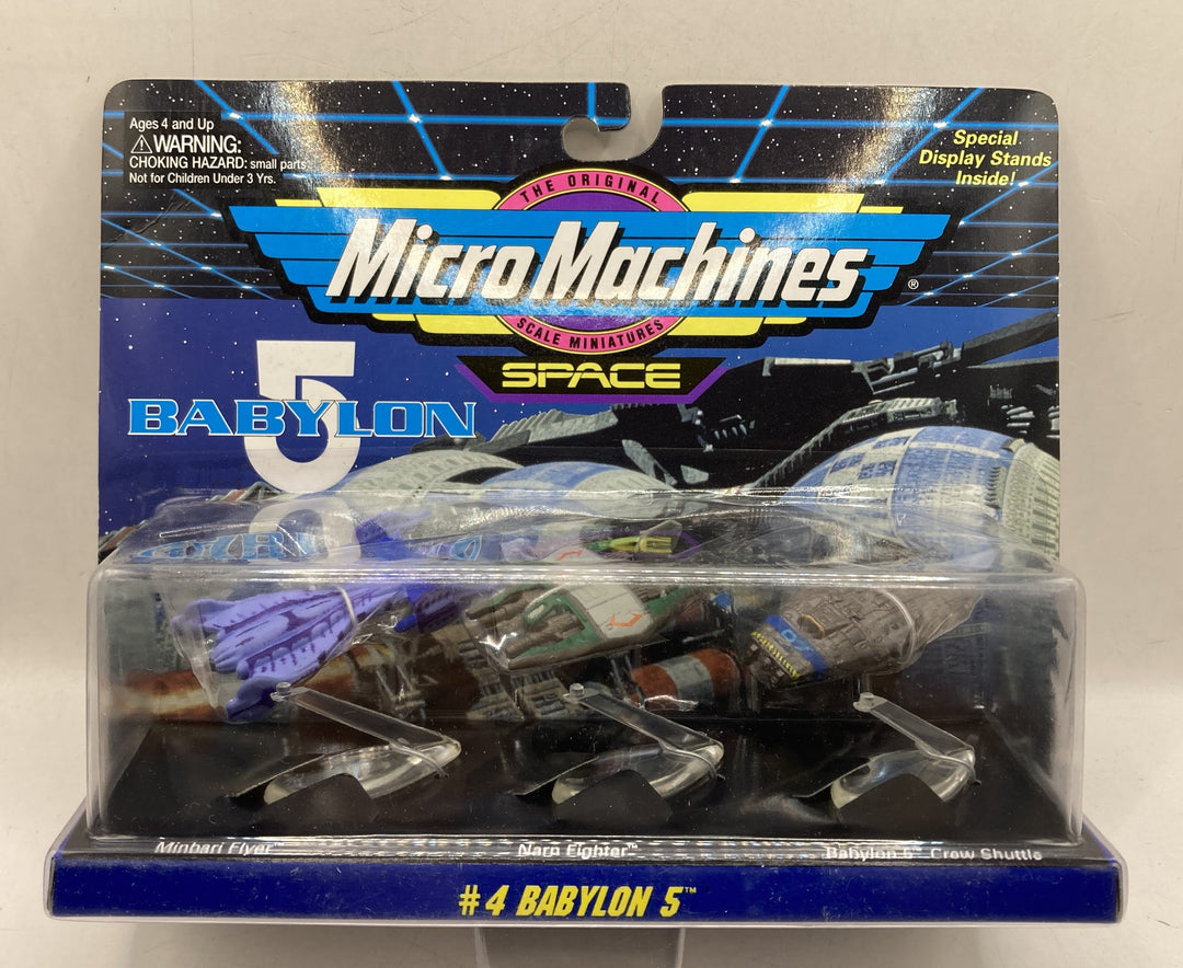 Micromachines Lot of 6 Babylon 5 Space Crafts 1994 1995