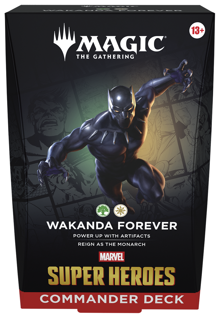 Magic: The Gathering - Marvel Super Heroes - Commander Deck - Wakanda Forever