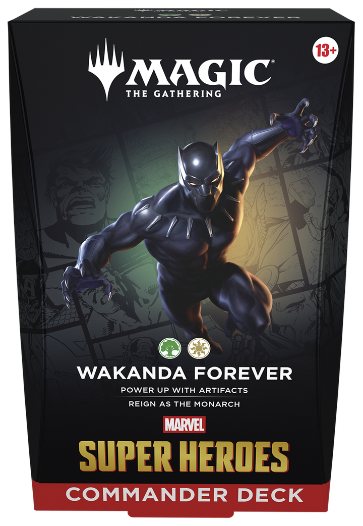Magic: The Gathering - Marvel Super Heroes - Commander Deck - Wakanda Forever
