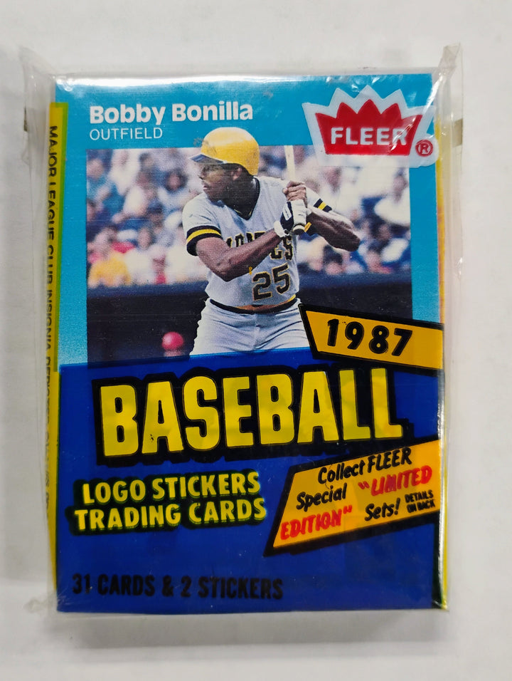 1987 Fleer Baseball Cello Pack