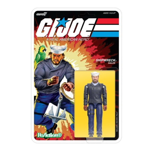 G.I. Joe ReAction+ Wave 10  - Shipwreck (Peacoat) (Cartoon)