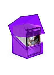 Ultimate Guard Deck Case - Boulder 100+ Clear - Amethyst (Purple)