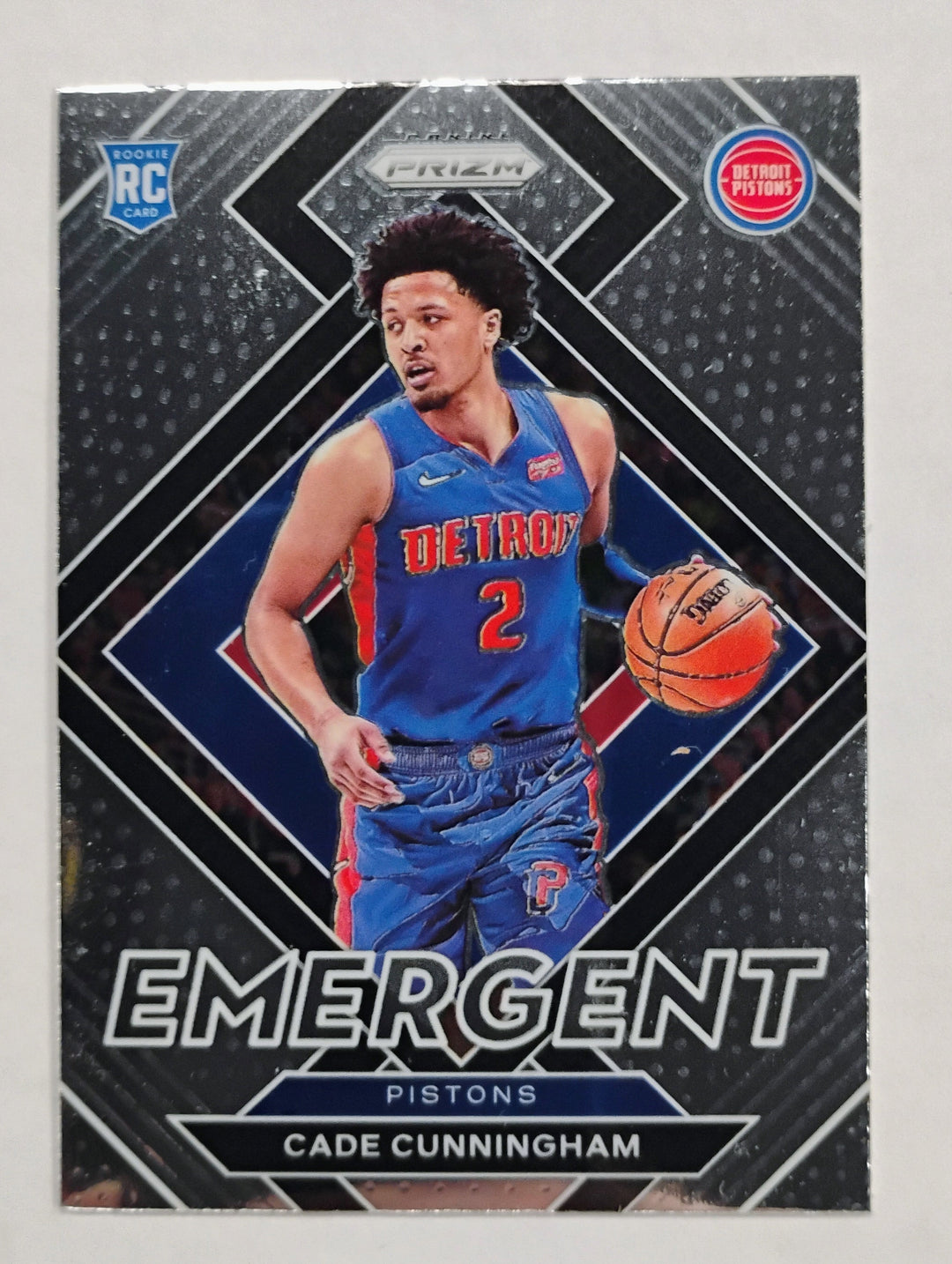 2021-22 Panini Prizm Cade Cunningham Emergent Rookie Insert #22